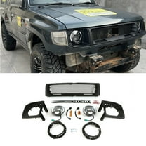 Car Bumper Grill Front Bumper Racing Grille Grill Body Kit For Mitsubishi Pajero Black Diamond V33 V43 v45 v55 Car Accessories