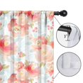 thumbnail image 4 of Blackout Kids Curtains,Pioneer Flower Floral Print Pattern Childrens Insulated Curtains Set Of 2,Bedroom Essentials,Toddler Room Decor 42"x63", 4 of 5