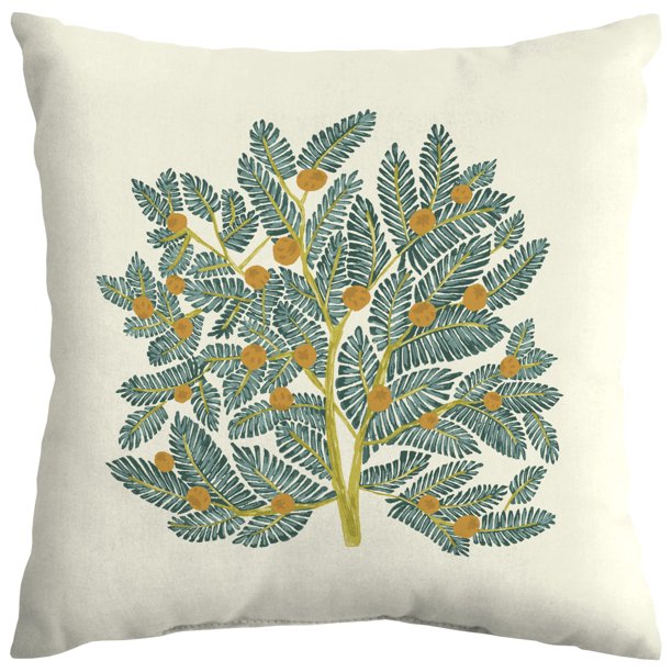 Arden + Artisans Eugene Leaf Pillow Outdoor 18 x 18 in. Square Pillow
