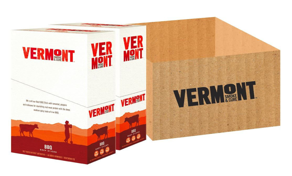 Vermont Smoke & Cure Meat Sticks, Beef, Antibiotic Free, Gluten Free