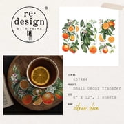 Prima Marketing Re-Design Decor Transfers 6X12 3/Sheets-Citrus Slice