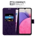 thumbnail image 2 of Cadorabo Flower Case for Samsung Galaxy A33 5G Cover Book Wallet Screen Protection PU Leather Flip Magnetic Etui, 2 of 7