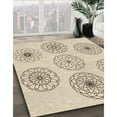 thumbnail image 2 of Ahgly Company Indoor Square Patterned Peru Brown Area Rugs, 5' Square, 2 of 6
