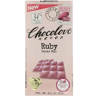 Presidents Choice Ruby Cocoa Bean Chocolate Bar - 90g/3.15 oz. {Imported  from Canada} 