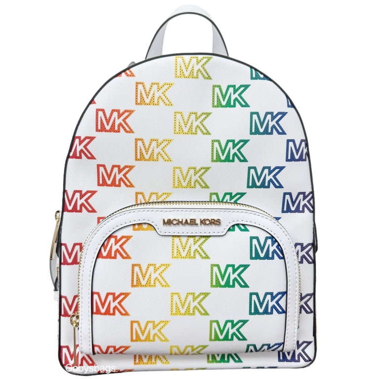 New Michael Kors Medium Erin Backpack
Optic White Erin Medium Logo Backpack | Michael Kors [US] main image 4