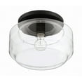 thumbnail image 2 of X3112-FB Craftmade Lighting Peri - 1 Light Flush Mount-Flat Black Finish, 2 of 4