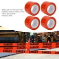 thumbnail image 3 of Red Caution Tape, High Visibility PE Red Danger Tape  for Construction Sites Hazardous Areas, 3 of 7