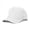 White, variant on Snapback Baseball Cap with Rope, Adjustable Vented Performance Hat, Laser Cut Mesh Cap for Men Women - Black