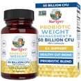 thumbnail image 4 of (3 pack) MaryRuth's Probiotic Weight Management+ Supplement with Garcinia, Morosil, Vegan, Dairy-Free, Adults, Unisex, 60 Count,, 4 of 11