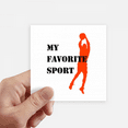 thumbnail image 1 of Like Sports Fitness Balanced Basketball Sticker Square Waterproof Stickers Wallpaper Car Decal, 1 of 1