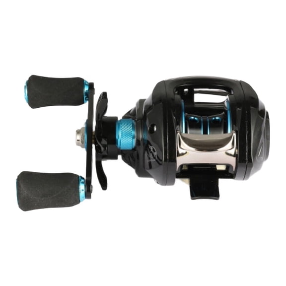 GRIMPEX Dual Spool Baitcasting Reel for Versatile for Mini Deep Fishing Anti-Backlash Left-Handed