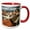 Red/White, variant on 3drose, Old Town Regensburg, Germany - Eu10 Dbr0296 - Dave Bartruff, 11oz Two-tone Yellow Mug