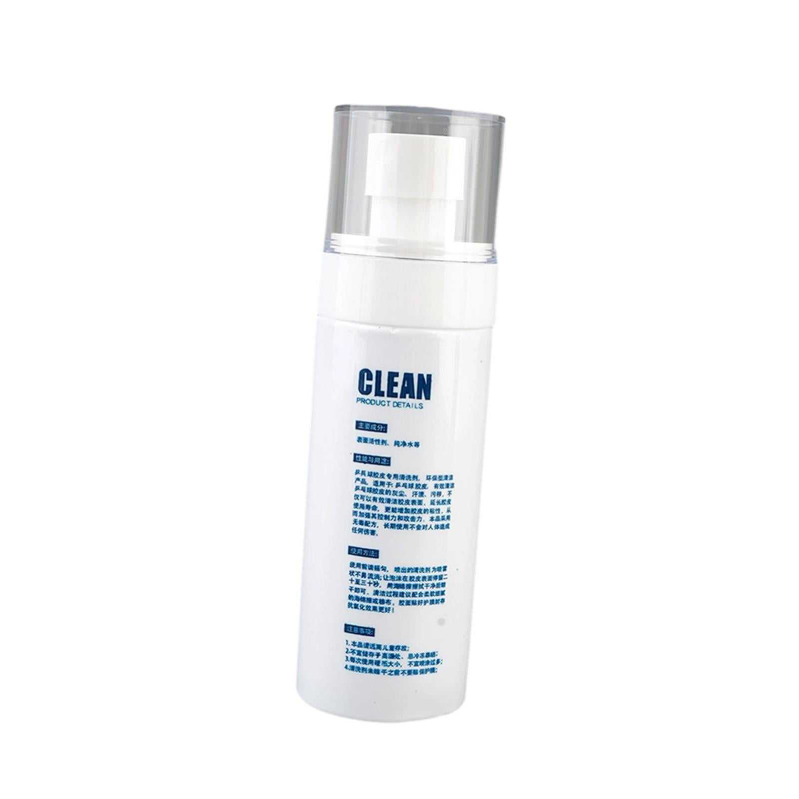 Rubber Cleaner Table Tennis Paddle Racket Care Tool 110ml PP Bottle for Enhanced Grip Sports Players Use