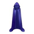 thumbnail image 2 of Capa con capucha Capa con capucha práctica y cómoda disfraz de Halloween Cosplay Grim Reaper capa con capucha para fotografía de fiesta Prop, 2 of 8