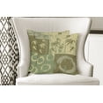 thumbnail image 4 of Ambesonne Asian Themed Throw Pillow Cover 2 Pack, Vintage Oriental Style, 16", Green, 4 of 6