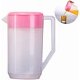 thumbnail image 2 of HUGFEGWE Water Jugs for Cold Drinks Pitcher Glass Water Bottles Fridge Juice Container Large Water Filter Dispenser Beverage Jar Cold Water Kettle Juice Pot Iced Coffee Maker with Cover CJB91-136263, 2 of 9