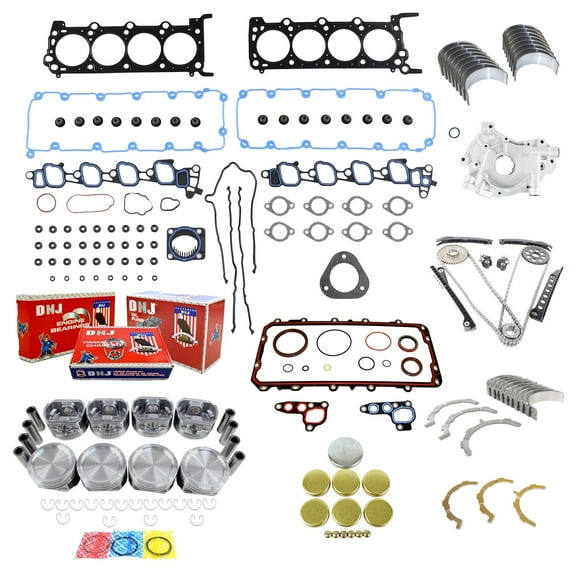 DNJ EK4251M Master Engine Rebuild Kit Fits Cars & Trucks 2009-2016 Ford 5.4L V8 16V SOHC 330cid