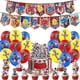 thumbnail image 1 of THE AMAZING DIGITAL CIRCUS themed birthday party decoration digital circus flag balloon, 1 of 1