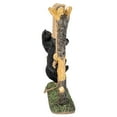 thumbnail image 3 of BLACK BEAR CUBS Playing On Swing Set Large Figurine, by Slifka, 3 of 3