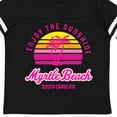 thumbnail image 4 of Inktastic Summer Enjoy the Sunshine Myrtle Beach South Carolina Pink Boys or Girls Toddler T-Shirt, 4 of 5