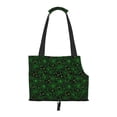 thumbnail image 2 of Xecao Green Bright Web with Spiders for Cat Carrier Small Dog Handbag: The Ideal Travel Companion for Your Pet, 2 of 8