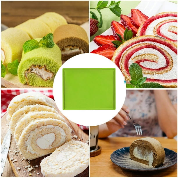 Lot de 3 tapis de cuisson ronds en silicone de 22 9 cm moule à gâteau feuille de cuisson en silicone antiadhé FEUILLE DE PATISSERIE - Maison