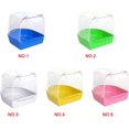 thumbnail image 2 of Bañera para pájaros, ducha segura, baño para loros, tubo colgante, baño de limpieza, accesorios para jaulas de lavado de loros, suministros para lavado de mascotas, 2 of 4