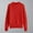 #45 Red, variant on Byworldtasic Women's Sweater Women's Long Sleeve Mock Neck Sweater Warm Basic Knitted Pullover Solid Loose Casual Fallwinter Top