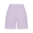thumbnail image 5 of uublik Womens Shorts with Pockets Drawstring Loose Super Soft Shorts Casual Gray, 5 of 5