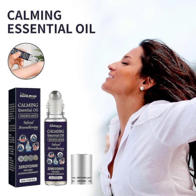 Stress Relief Roll-on Essential Oil Anti-Anxiety, Tension and Irritability Relief Stress E