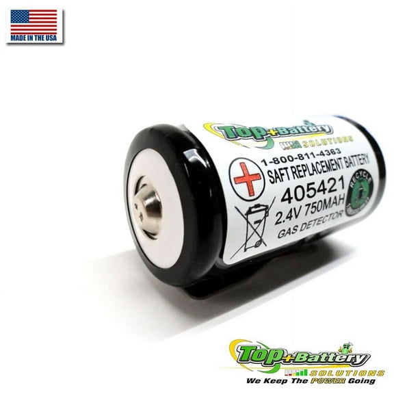 2.4V Gas Meter Battery for TIF 8800 Combustible Gas Detector Rechargeable Qty.1