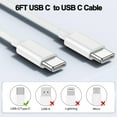 thumbnail image 2 of iPhone 15 16 Charger Fast Charging USB C Charger Block Type C Charger 10FT Cord Wall Chargers For IPhone16/15/Plus/Pro/Max,For ipad 13/12.9/11/10.9/Air 6/5/4/Mini 6th 8.3 Inch,for Samsung/LG/Motorola, 2 of 8