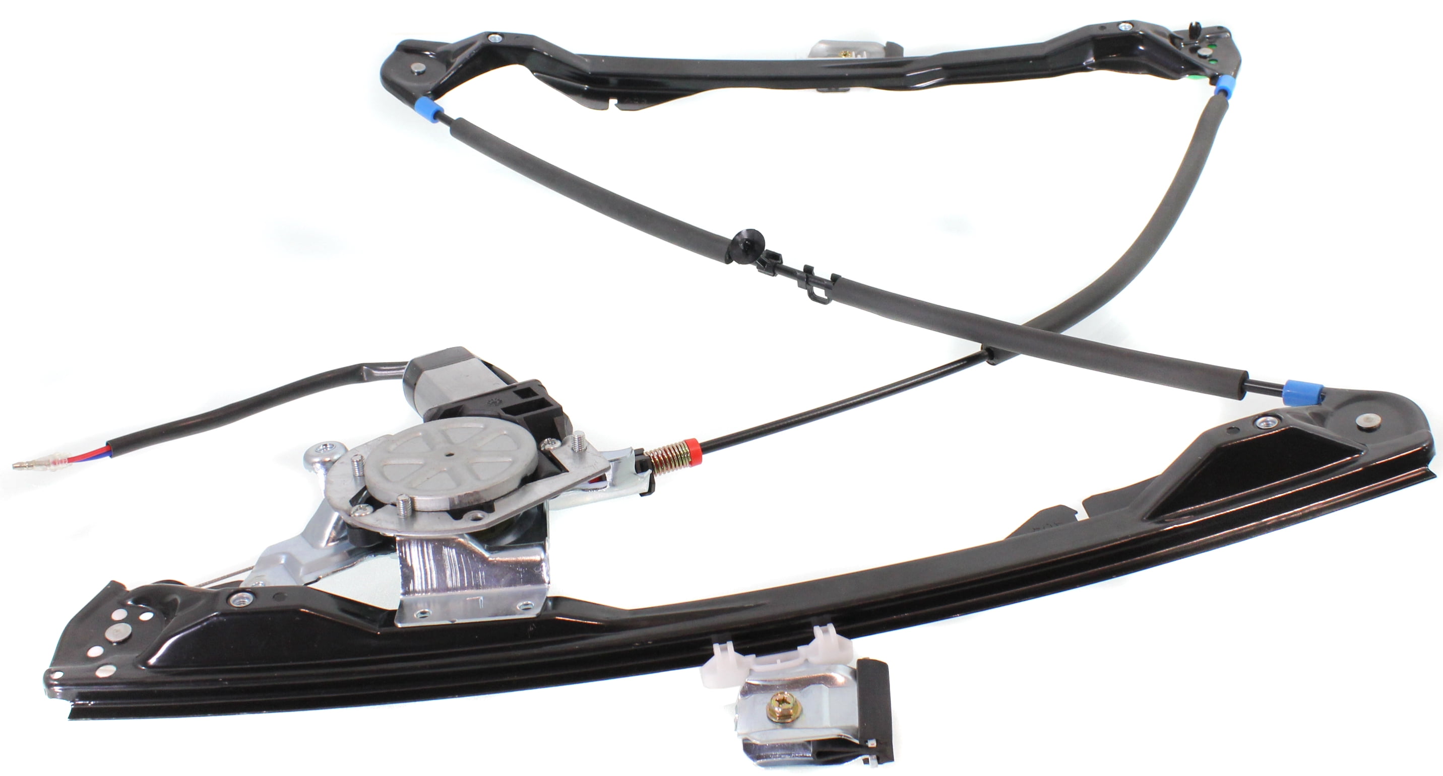 Window Regulator For 2000-2007 Ford Focus Front, Left Driver Hatchback Power With Motor