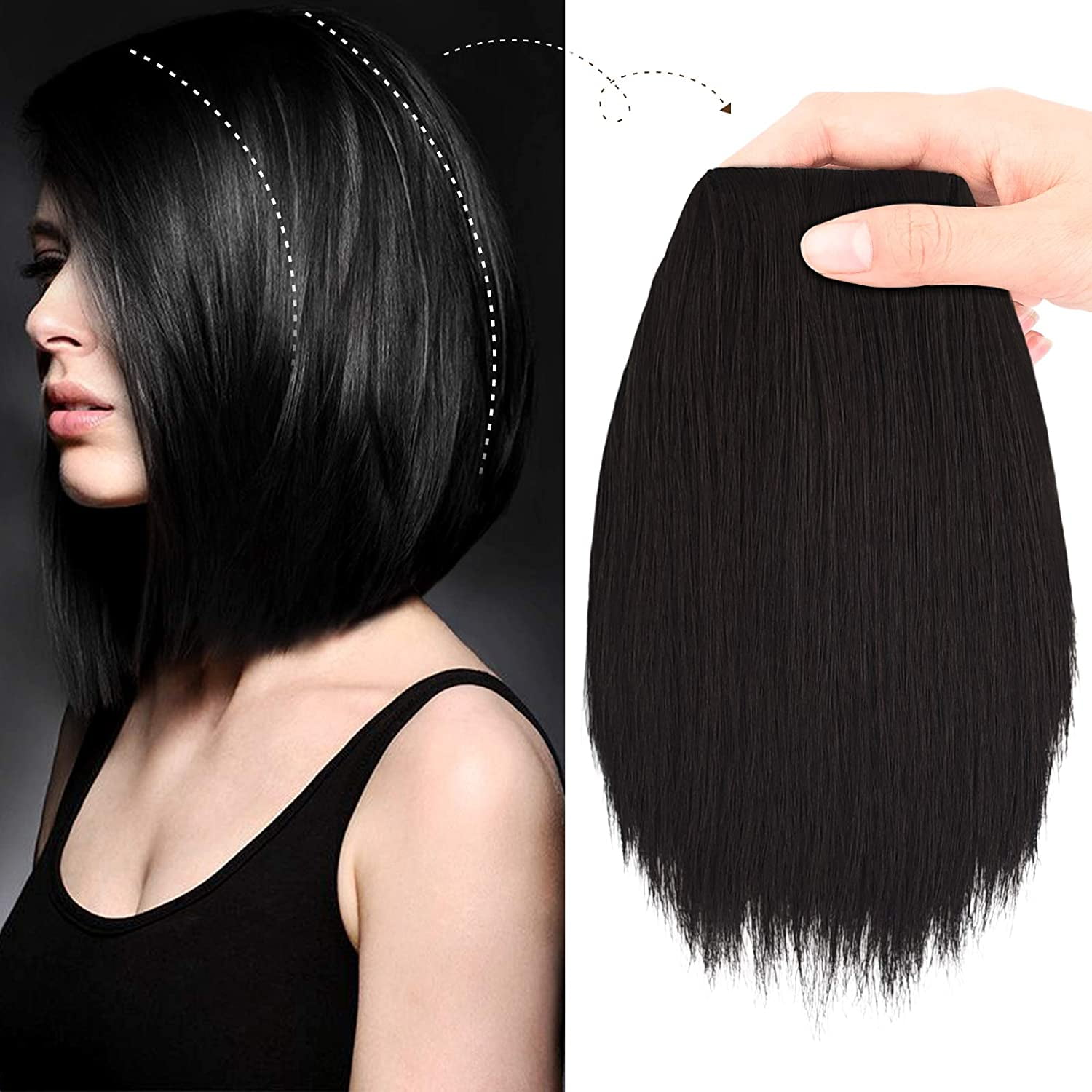 Hair pieces to add volume online