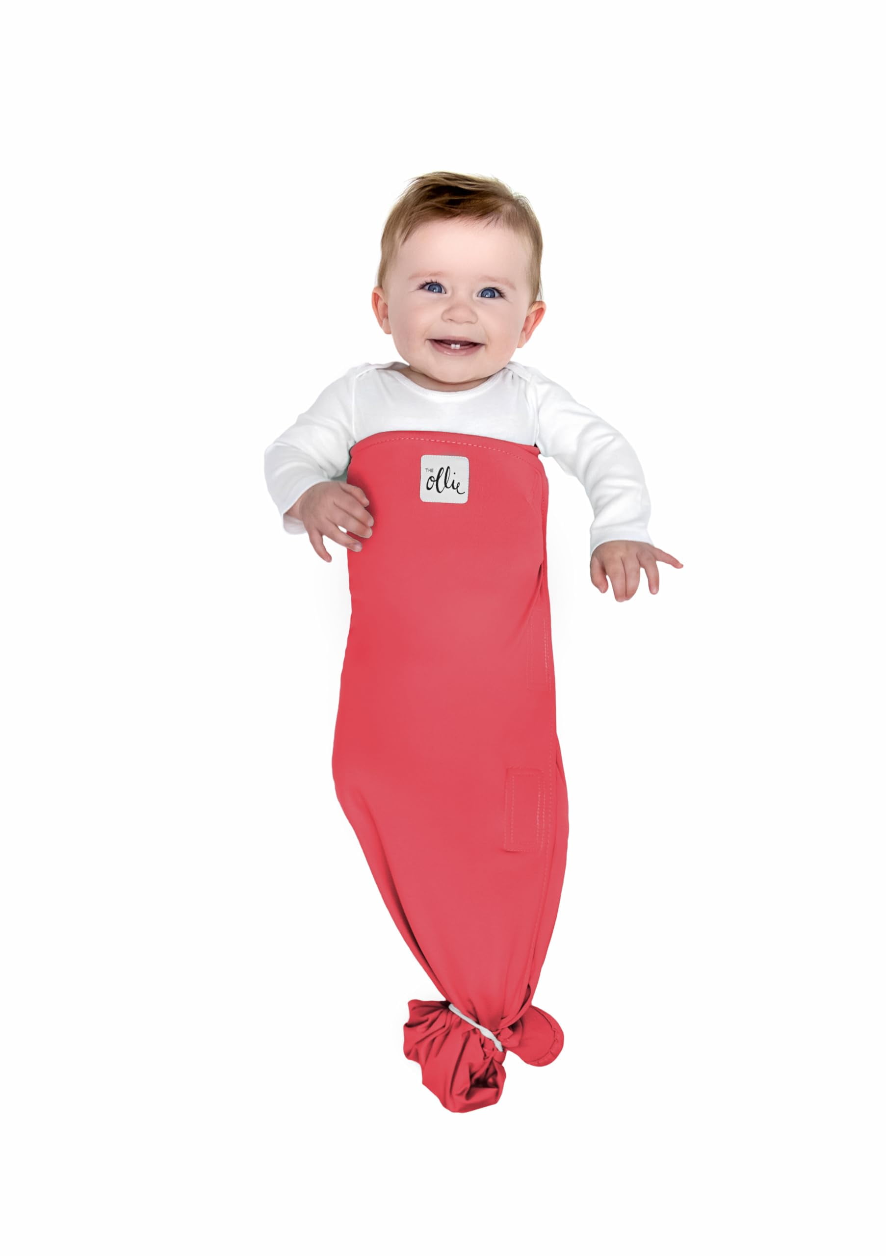 The Ollie Swaddle - Helps to Reduce The Moro (Startle) Reflex - Made from a Custom Designed Moisture-Wicking Material (Sunset)