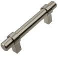 thumbnail image 1 of GlideRite Hardware 4005-76-SS-25 3 Pouces CC Solide Euro Barre Tire 25 Pack, 3", Finition en Acier Inoxydable, 1 of 1