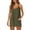 Army Green, variant on Athletic Dresses for Women Hot Shot Mini Dress Oversized Sleeveless Spaghetti Straps Tennis Dress with Pockets for 2025 Summer Vacation