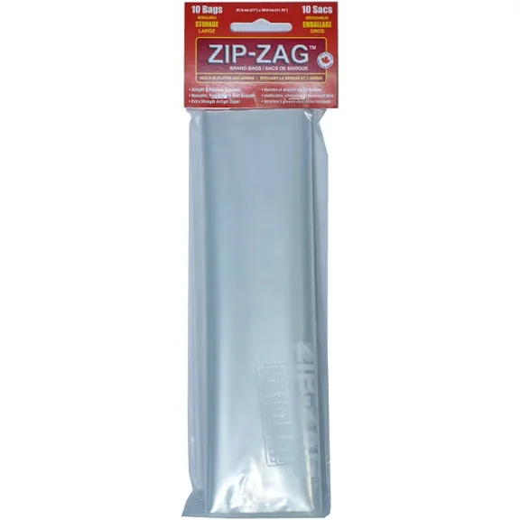 Zip Zag Bag Large - 10 pck (1/2lb)