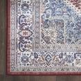 thumbnail image 4 of Nourison Vintage Home Bohemian Red Blue 6' x 9' Area Rug (6x9), 4 of 8