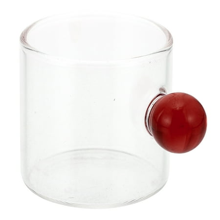 

TINKSKY 1Pc Creative Ball Handle Cup Home Simple Coffee Mug Heat-resistant Water Cup