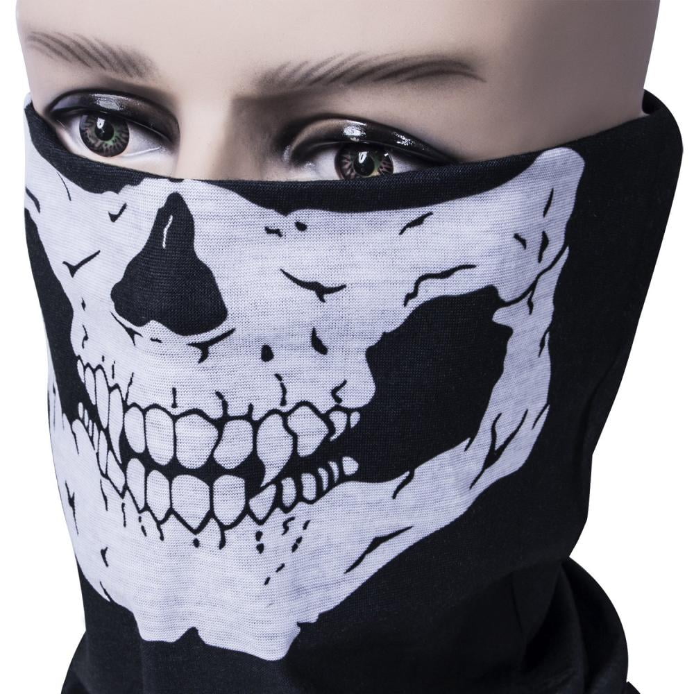 Download Vbestlife Motorcycle Face Masks Motorcycle Face Mask Skull Mask Half Face For Out Riding Motorcycle Black Walmart Com Walmart Com Yellowimages Mockups