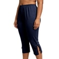 thumbnail image 3 of Womens Capris Plus Size Beach Vacation Casual Loose 7/8 Length Pants with Pockets Summer High Waisted Drawstring Pants, 3 of 8