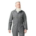 thumbnail image 3 of Mens Deluxe Blended Coverall, Gray - L S, 3 of 4