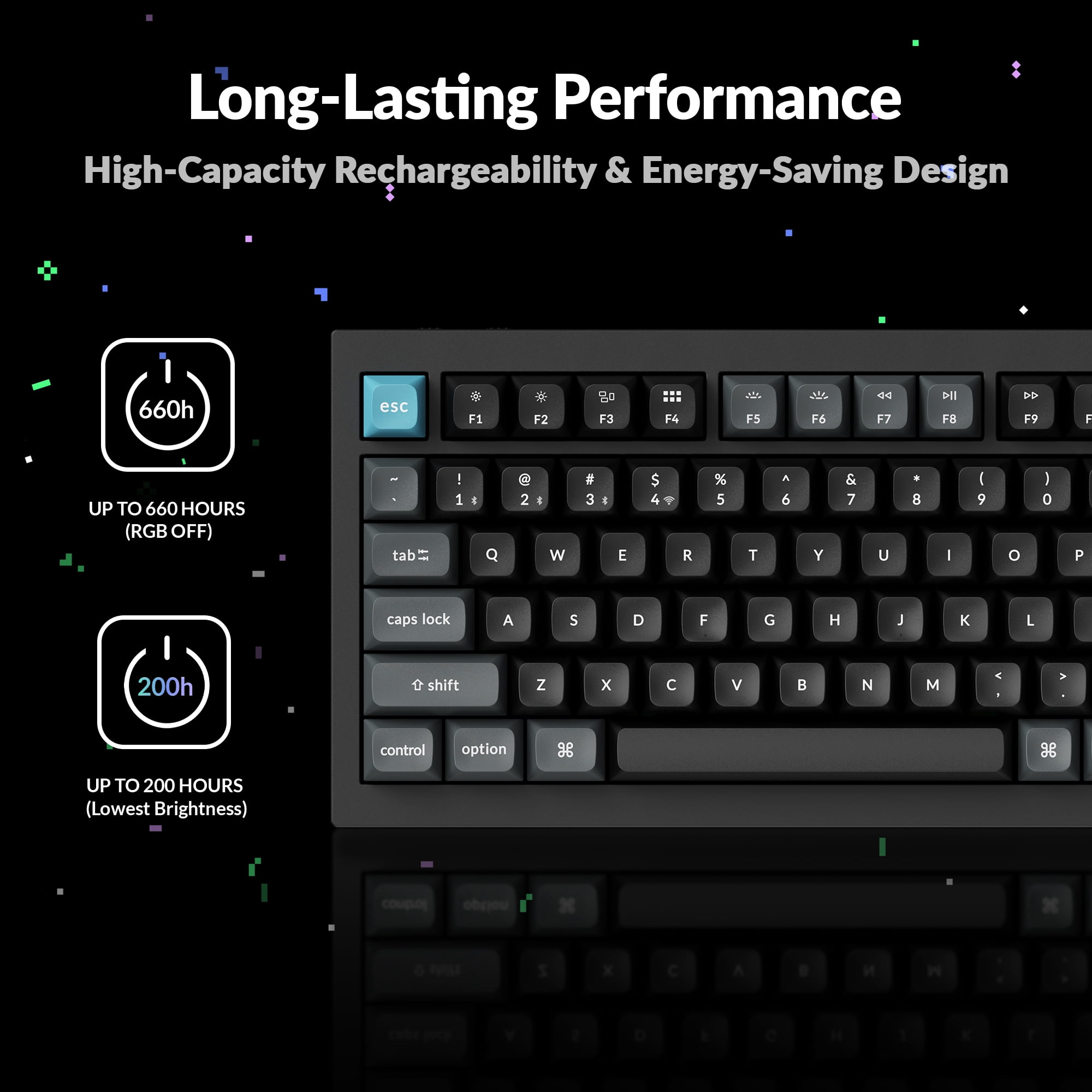 Keychron Q1 Ultra 8K 75% Wireless Mechanical Keyboard, Aluminum Hot-Swappable RGB Backlight, Banana Switch, 82 Keys, 2.4GHz/Bluetooth/Wired, KSA PBT Keycaps, for Mac Windows Linux – White