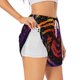 thumbnail image 1 of Balery A Bright Abstract Pantalones cortos deportivos para mujer con forro y dos bolsillos, elásticos, para entrenamiento, gimnasio, yoga-Large, 1 of 7