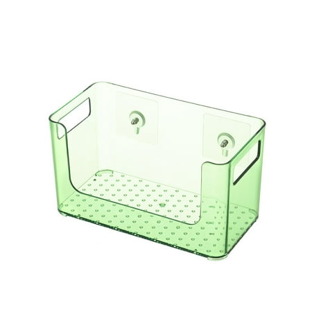 

Hfyihgf Transparent Storage Bins for Hanging In Bathrooms Laundry Rooms Kitchens Dressing Tables (transparent)