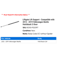 thumbnail image 2 of Liftgate Lift Support - Compatible with 2012 - 2019 Volkswagen Beetle Hatchback 2-Door 2013 2014 2015 2016 2017 2018, 2 of 2