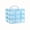 blue, variant on 3-layer 18 Compartment Transparent Storage Box, Jewelry and Toy Storage Box, Suitable for Kitchen, Bathroom, Bedroom