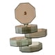 thumbnail image 4 of Joyero giratorio, organizador de joyas, joyero transparente verde claro, 4 of 9
