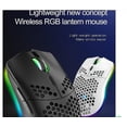 thumbnail image 4 of Ratón inalámbrico para juegos, ratón de computadora con carcasa de panal, ergonómico, 4 of 4